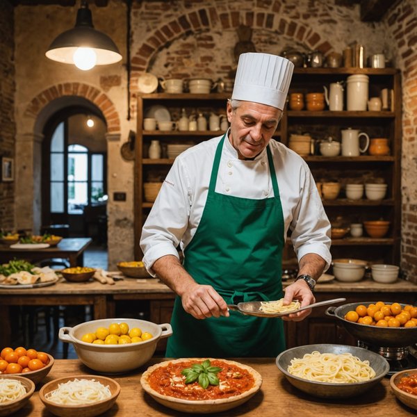 Où apprendre les techniques de la cuisine italienne traditionnelle en Italie?